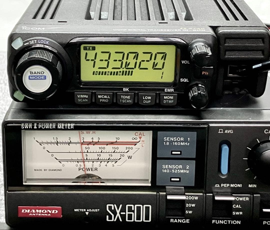 アイコム ID-800D 50w D-STAR アマチュア無線機