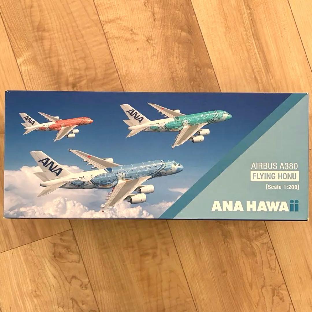 【新品未開封】ANA Airbus A380 FLYING HONU 1/200
