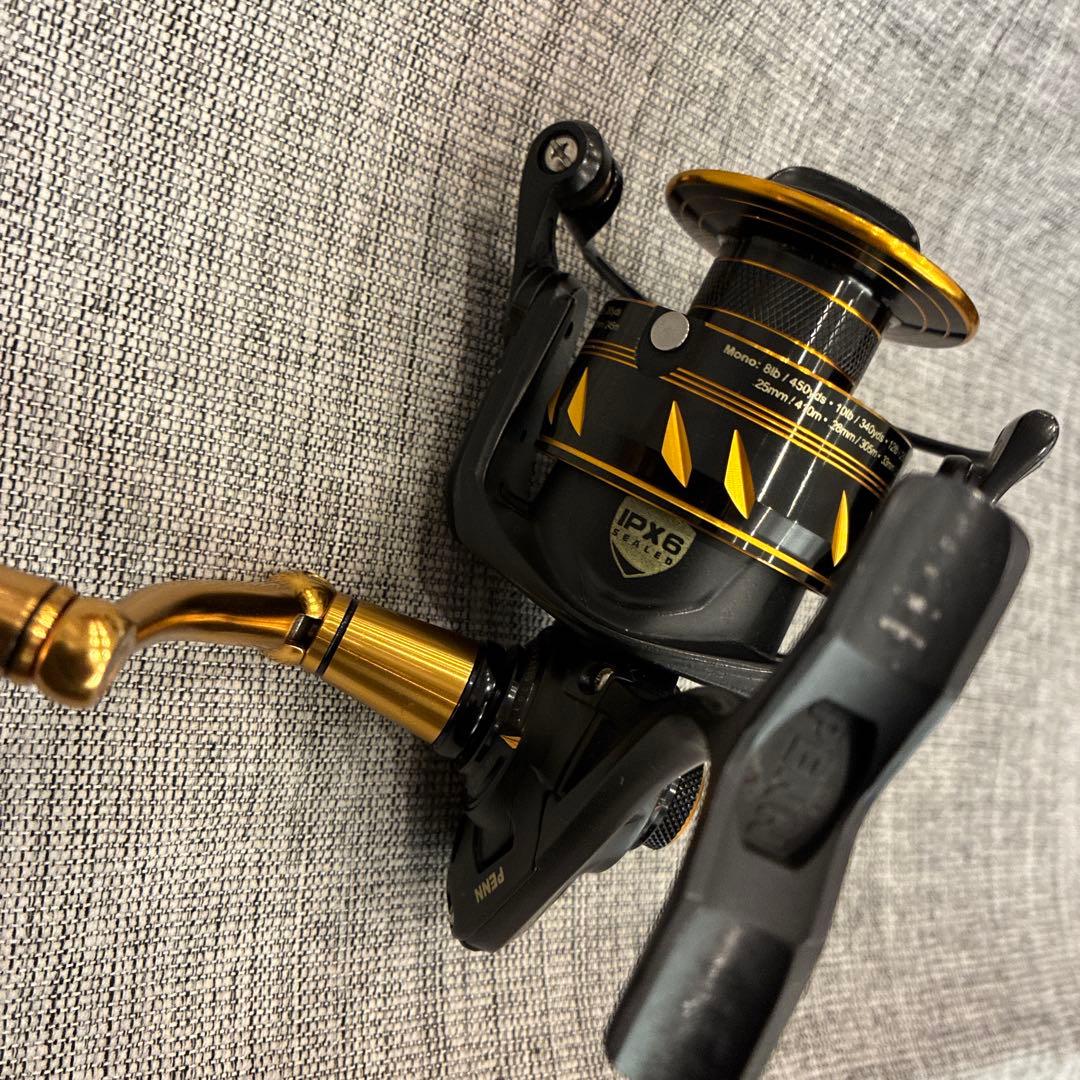 PENN SLAMMER Ⅳ スピニングリール ブラック/ゴールド