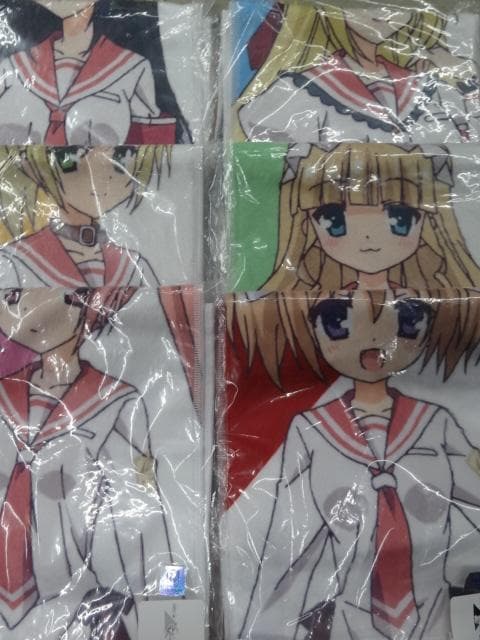 未開封　緋弾のアリアAA　もふもふマフラータオル　全6種セット