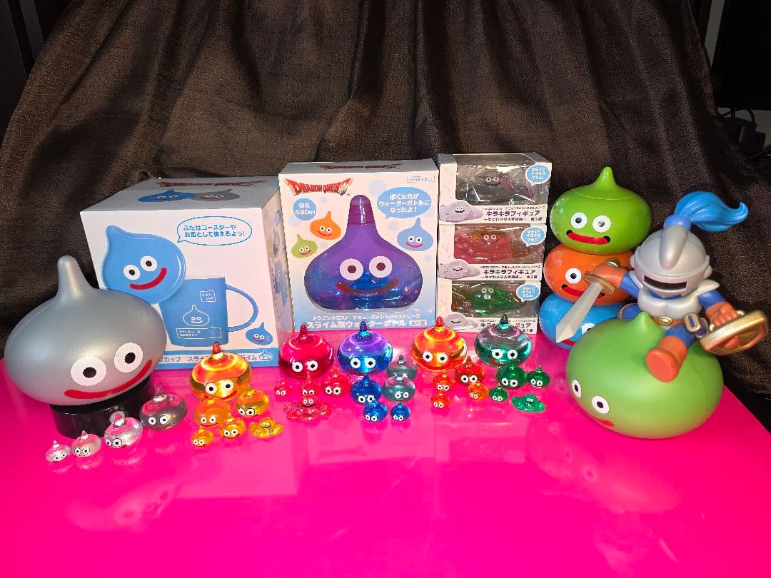 ドラゴンクエスト スライム クリアフィギュア　スライムグッズ　セット　まとめて