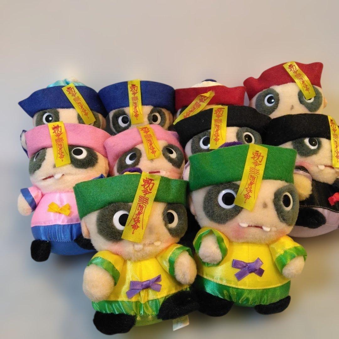 レトロSEGA 非売品　映画〔幽幻道士］キョンシーのぬいぐるみ 10体　5体可能