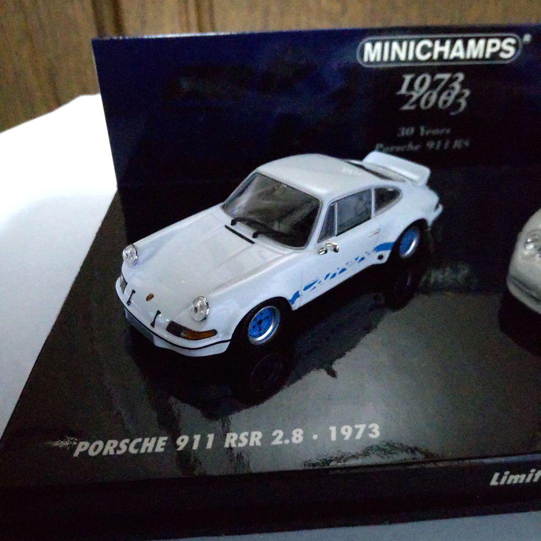 ポルシェ911 RSR ポルシェ911 GT3 RS ２台セット ミニチャンプス
