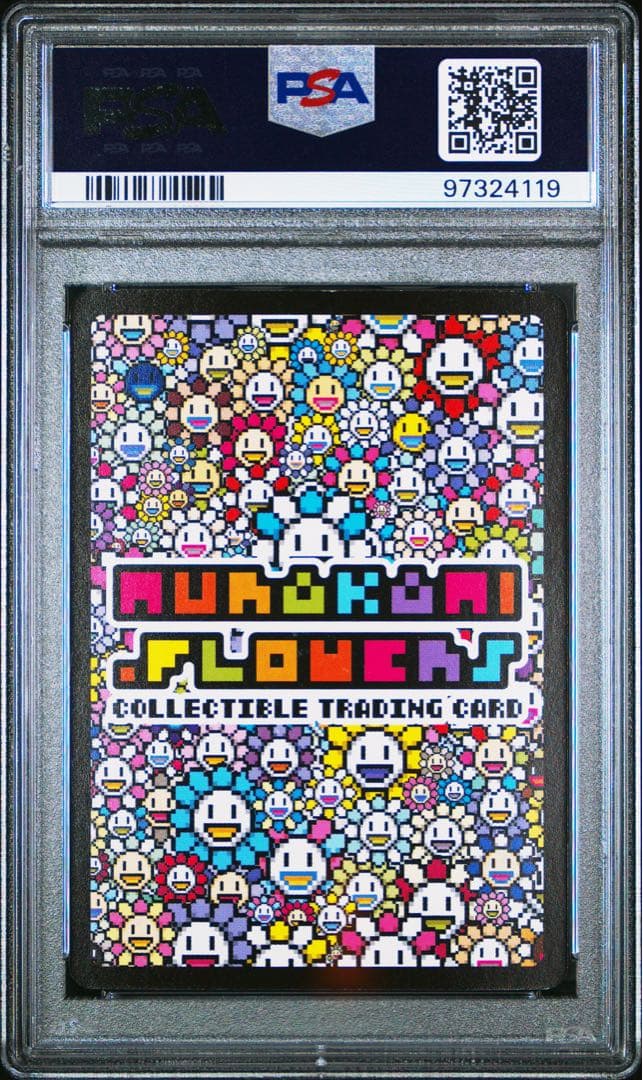 英語　UR　PSA　村上隆　初期　108フラワーズ　めまいを起こす背景　PSA9