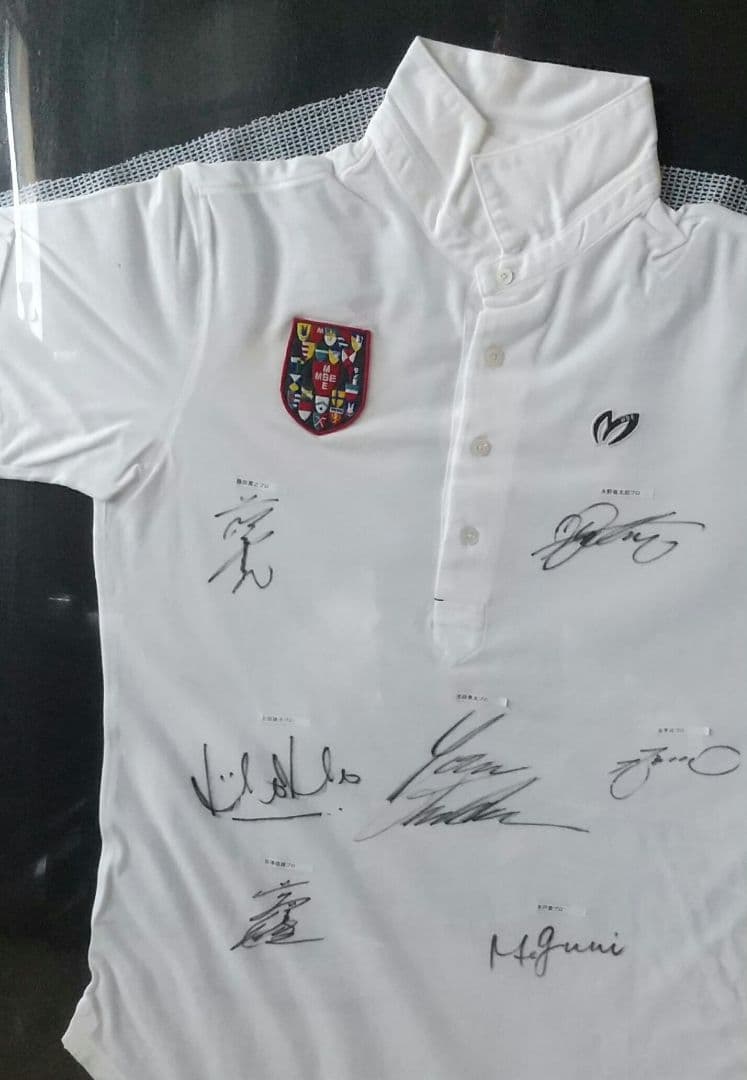 最終半額セール、貴重パーリーゲイツ マスターバニー 激レア サイン ポロシャツ