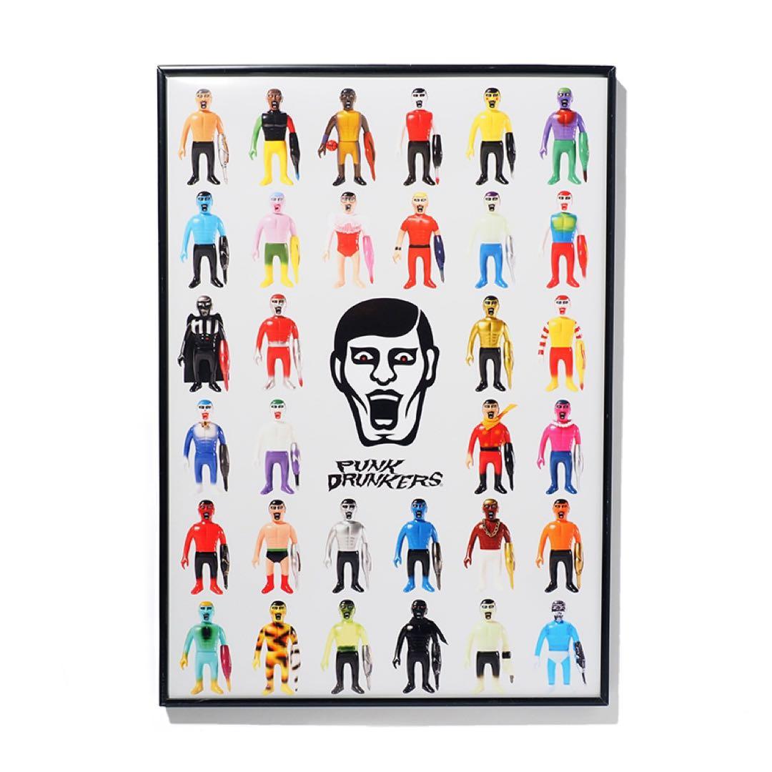 パンクドランカーズ PUNK DRUNKERS あいつポスター　第1弾　額縁付