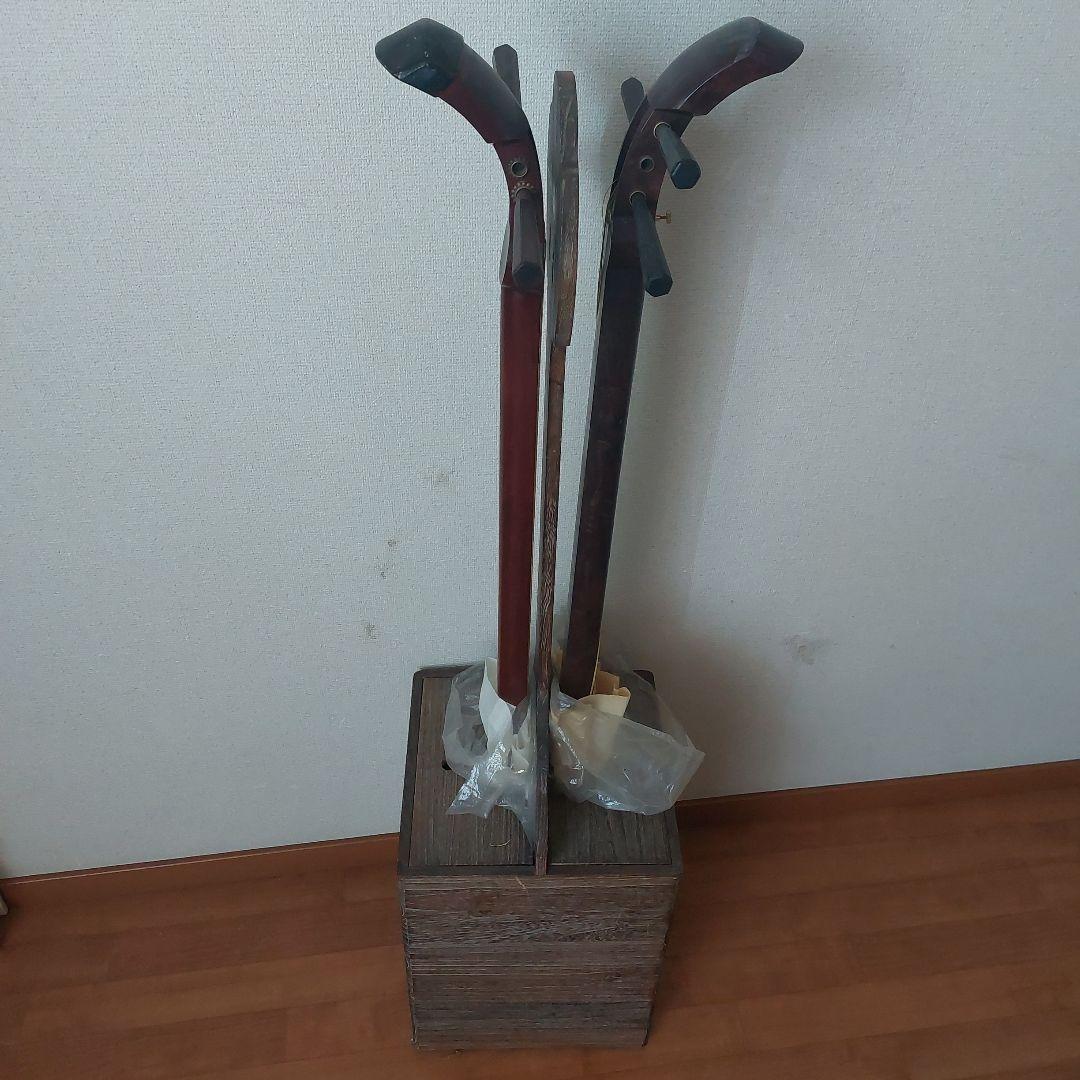 三味線専用ケース　三味線二本　付属品