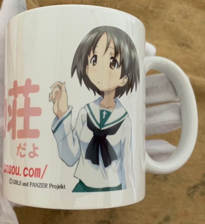 【激レア！】ガールズ&パンツァー　丸山紗希　マグカップ