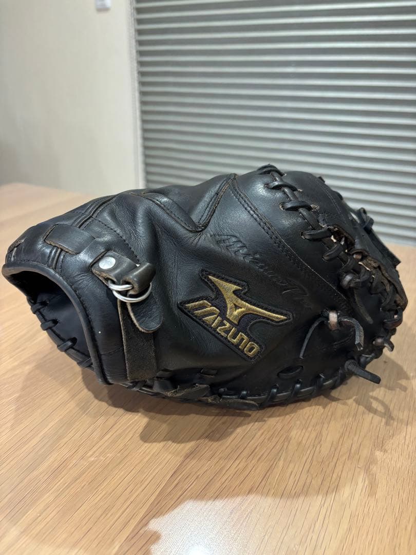 硬式　ミズノプロ　キャッチャーミット　ブラック