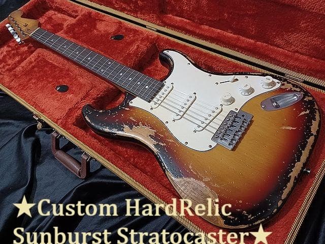 ★Custom HardRelic Sunburst Stratocaster★