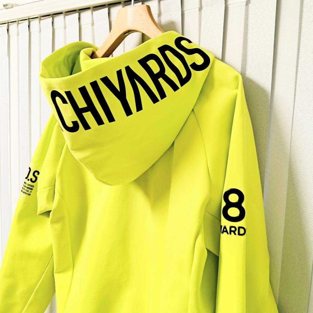 9 I.Y.D. 蛍光イエロー フルジップフーディ M