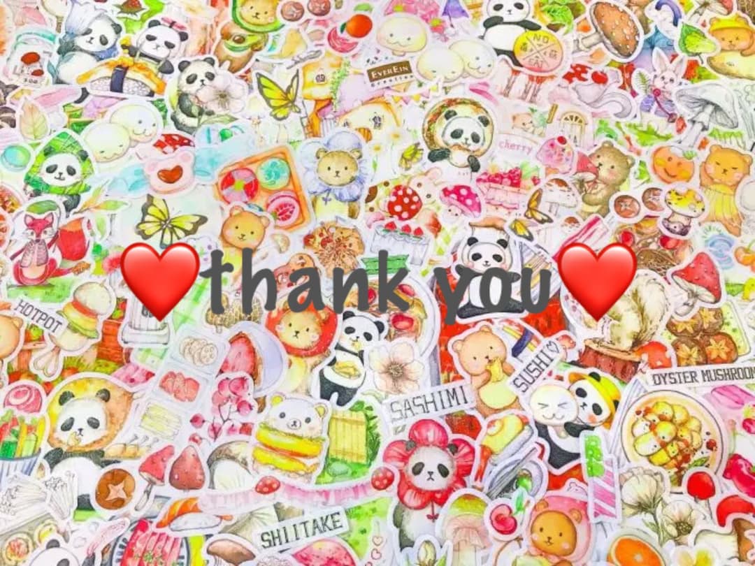 可愛いい❤️❤️フレークシール( ⸝⸝•ᴗ•⸝⸝ )くまパンのきのこ狩り☆☆