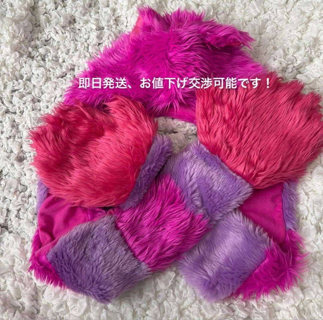 ディズニー チェシャ猫 マフラーキャップ マフラーファンキャップ