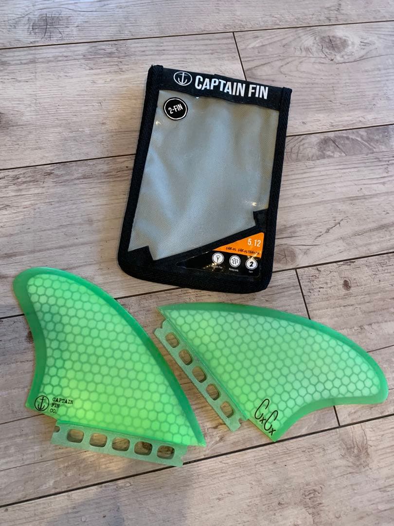 【美品】CAPTAIN FIN キールフィン5.12