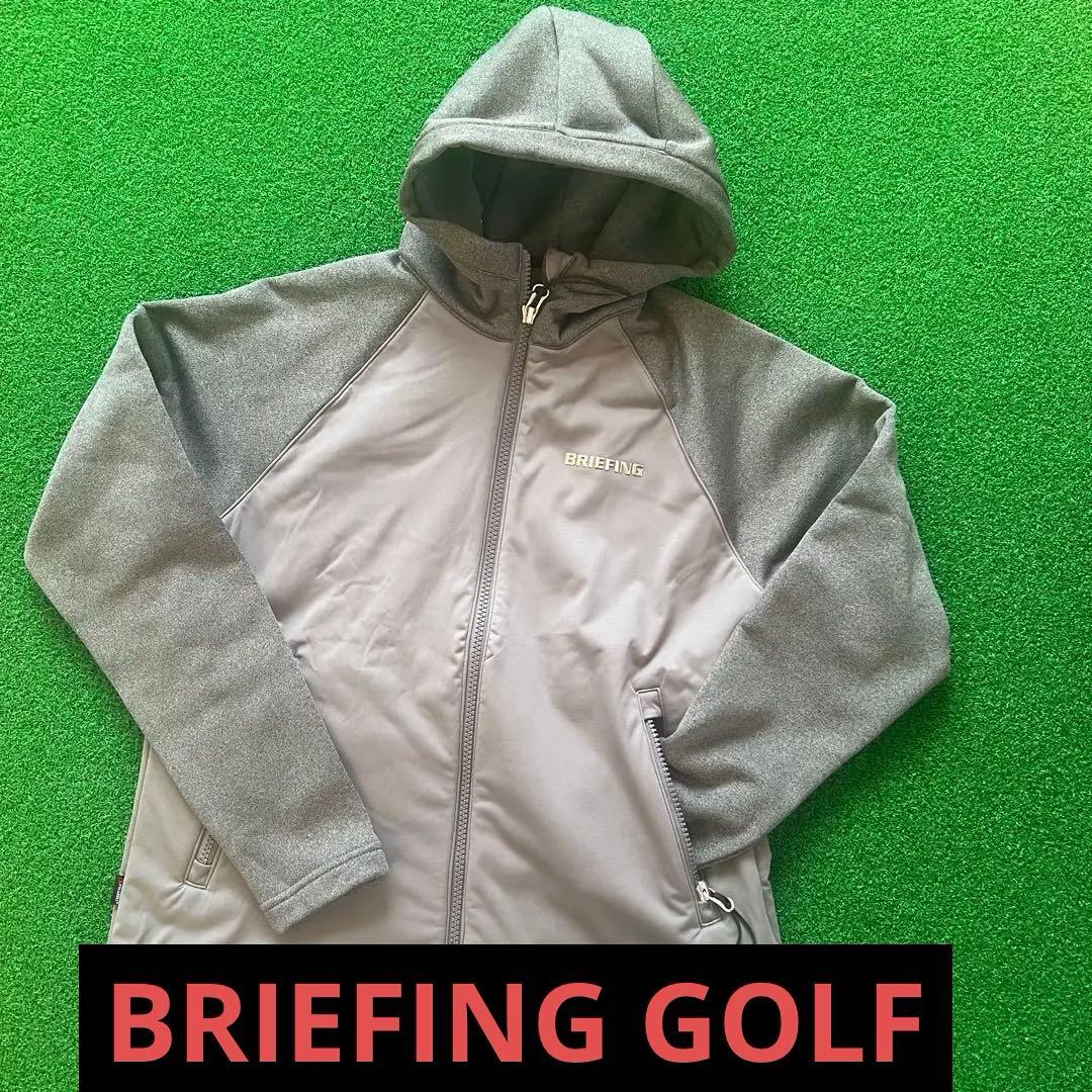 ブリーフィングBRIEFING WINDBLOCK PARKA グレー S