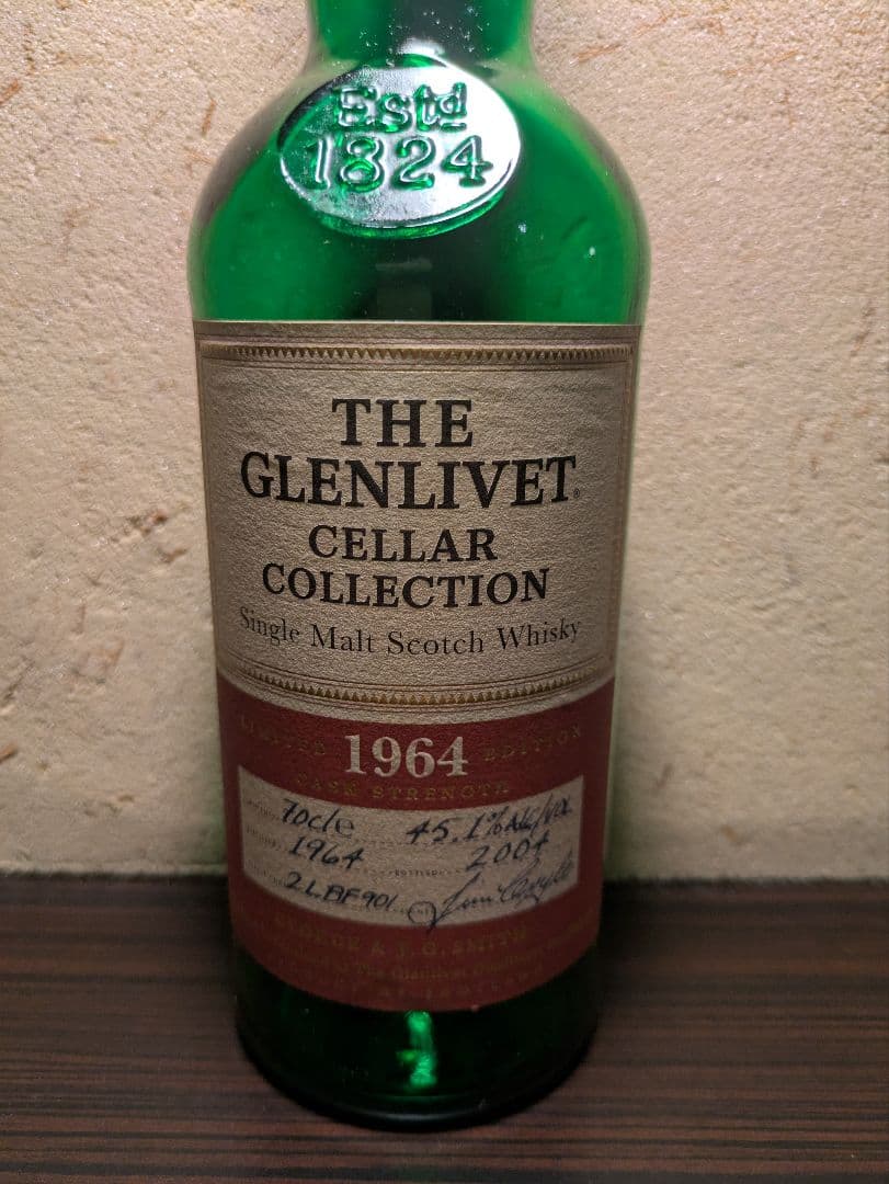 THE GLENLIVET CELLAR COLLECTION 1964 空瓶