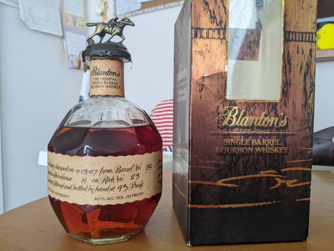 ブラントン　ウイスキー　2007年