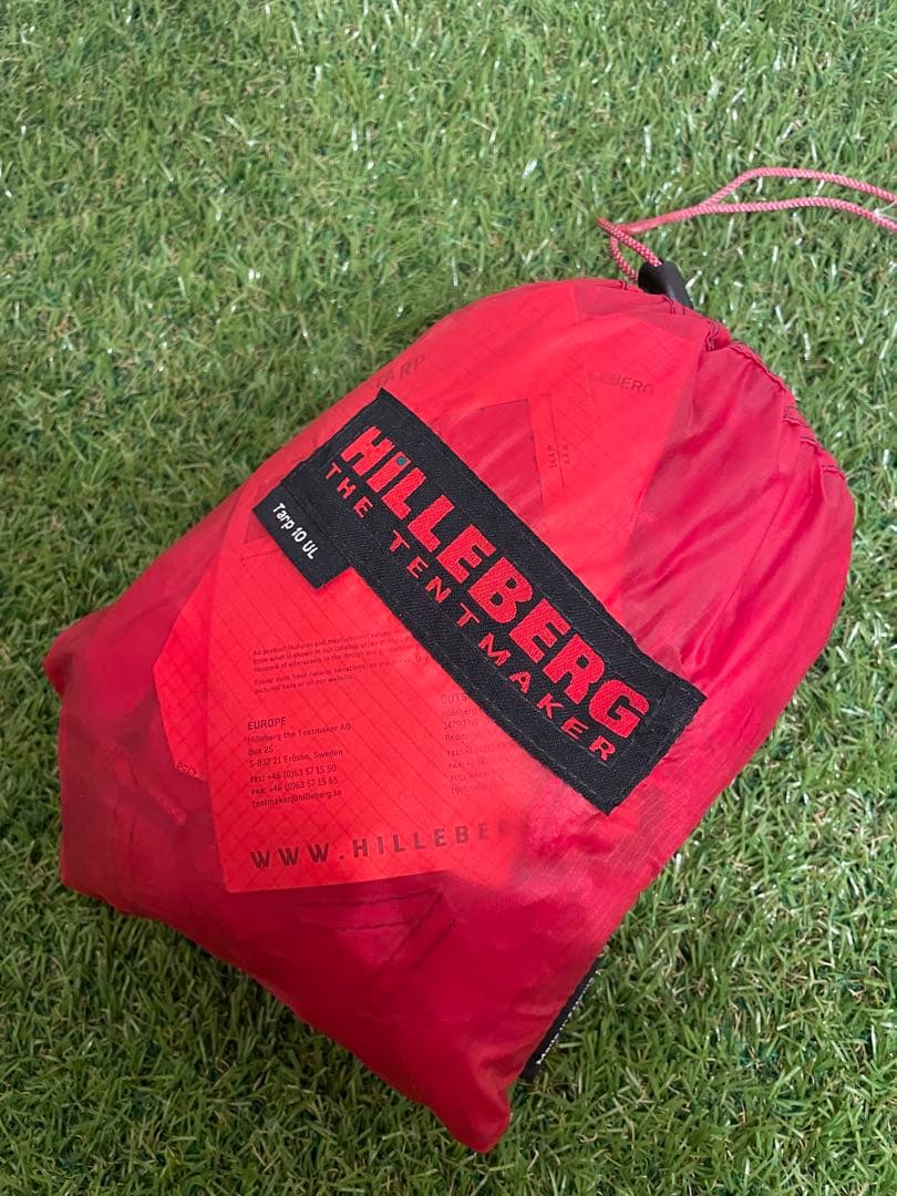 新品　HILLEBERG シェルター Tarp 10 ウルトラライト　ヒルバーグ