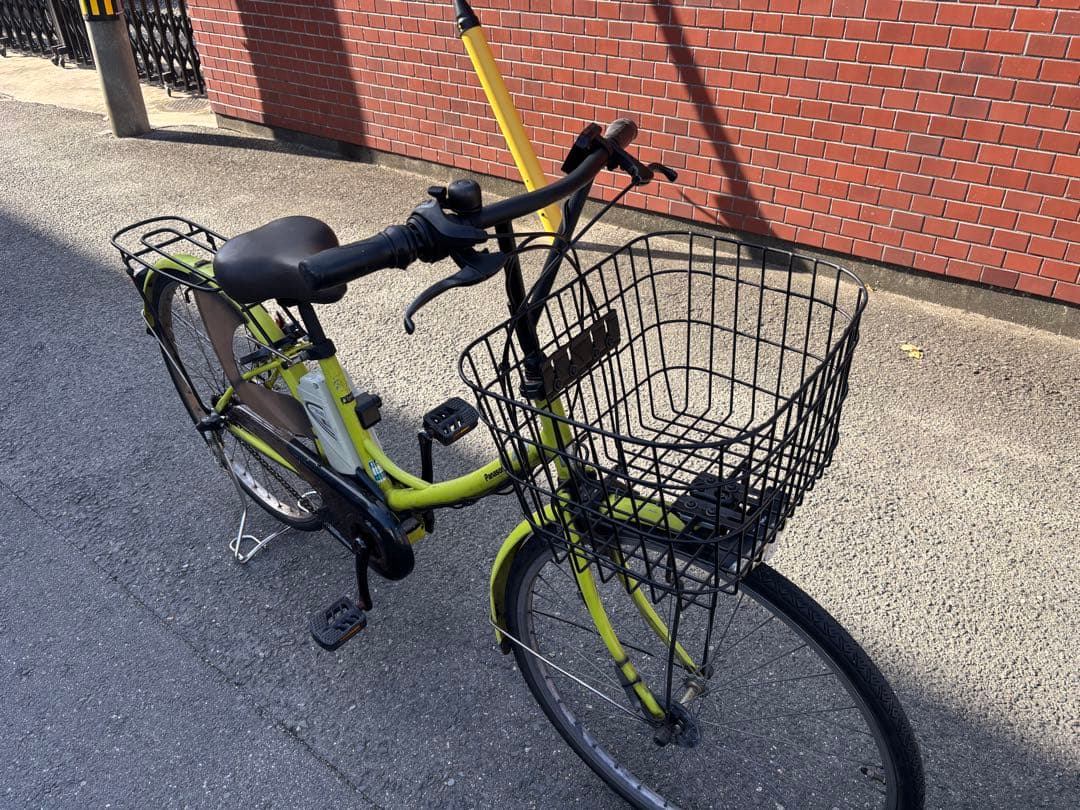 Panasonic 電動アシスト自転車 ライムグリーン