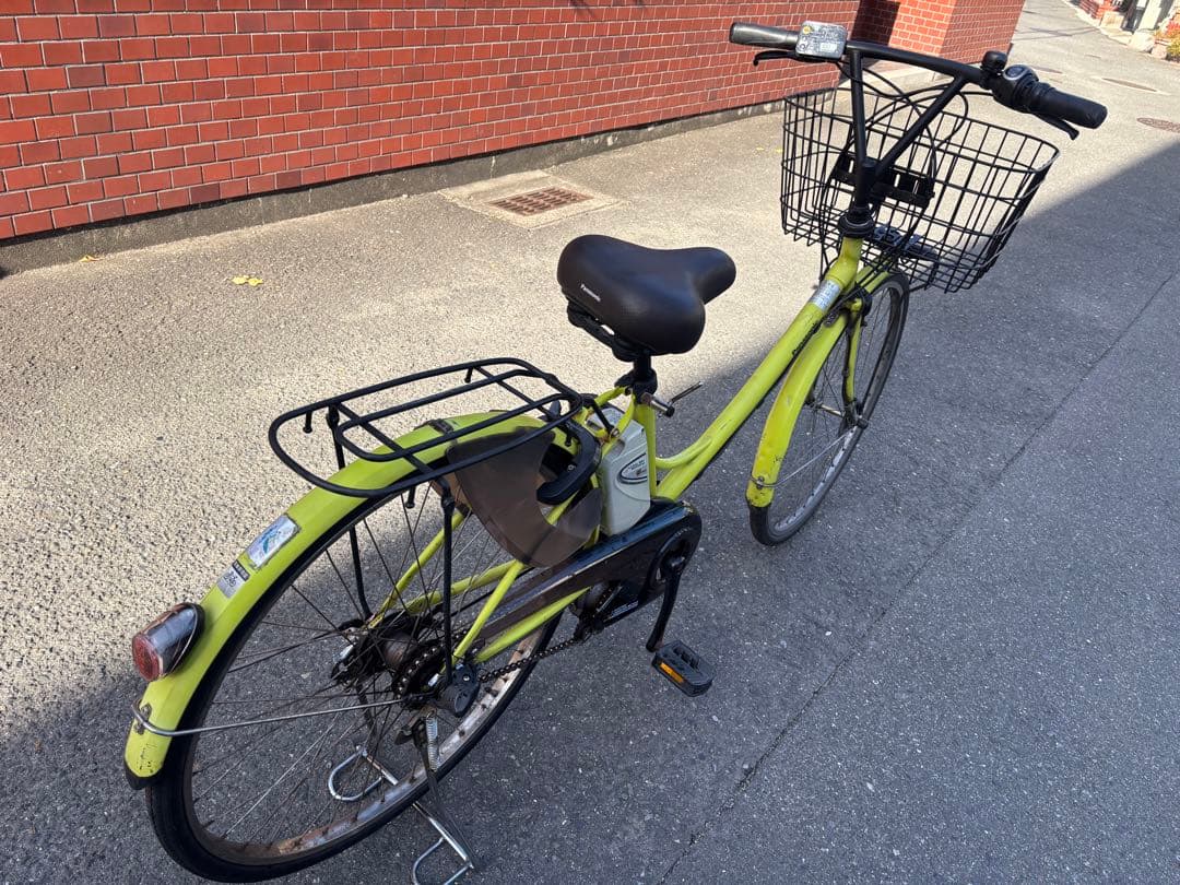 Panasonic 電動アシスト自転車 ライムグリーン