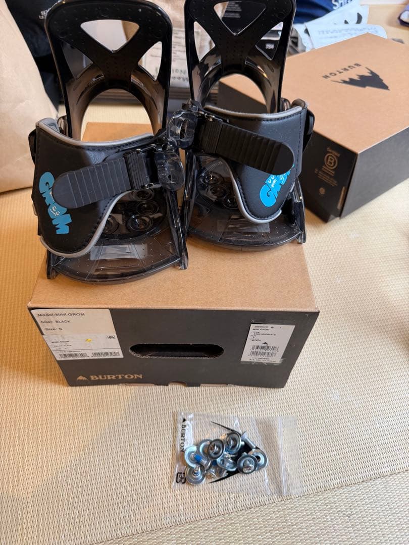 Burton Grom ビンディング ブラック