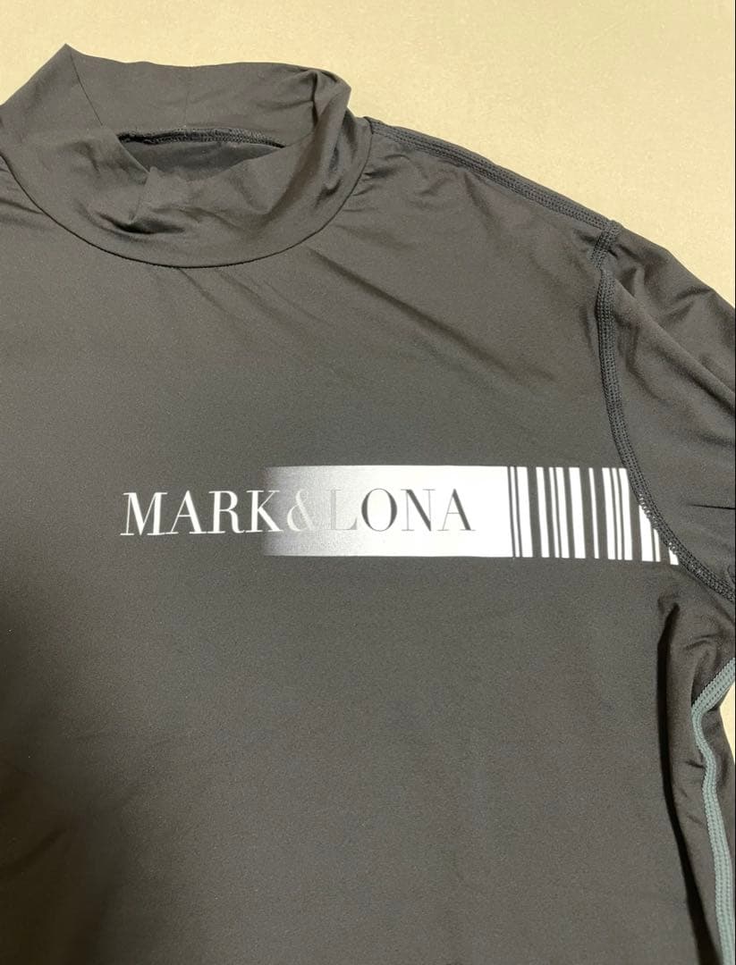 MARK&LONA モッネック長袖tシャツ