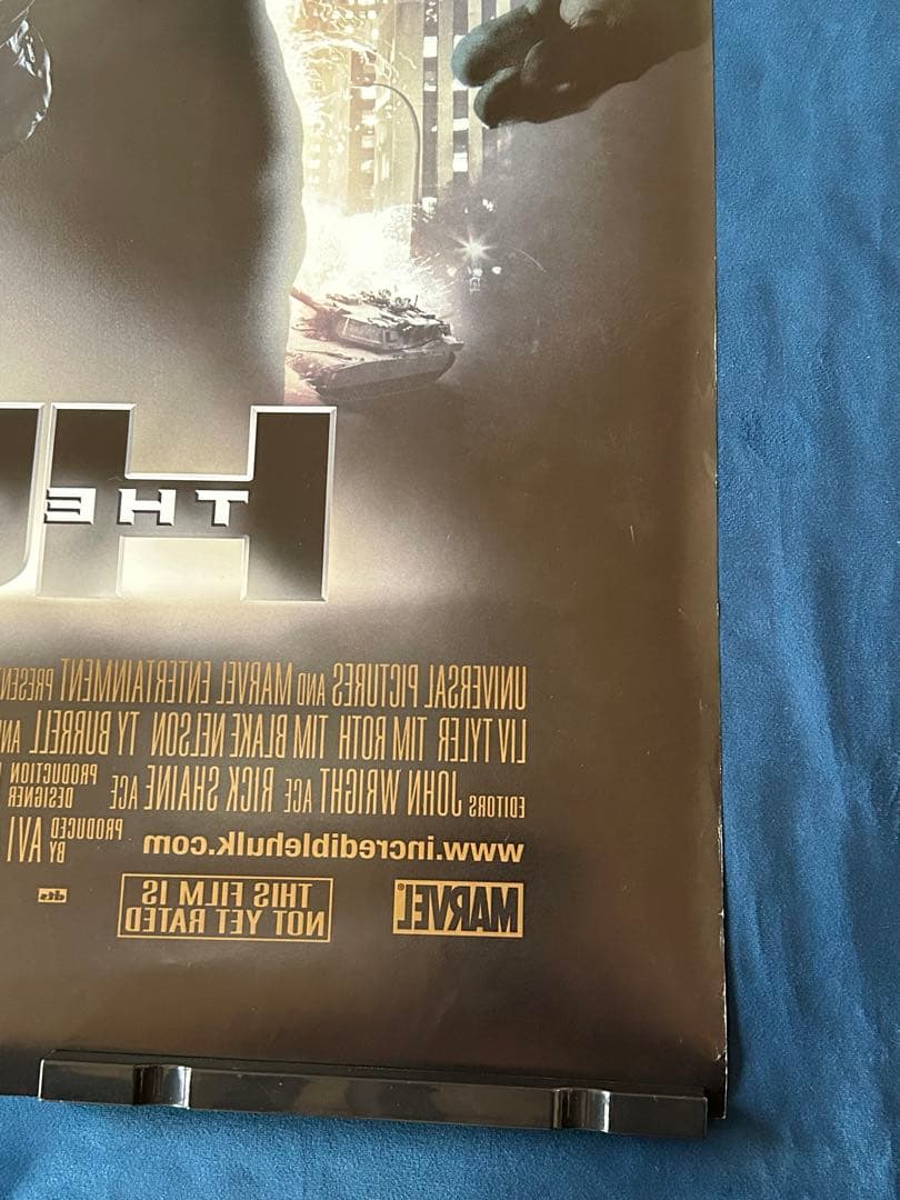 インクレディブル・ハルク　USオリジナル映画ポスター