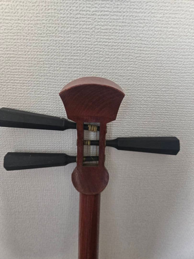 三味線本体 白と紫