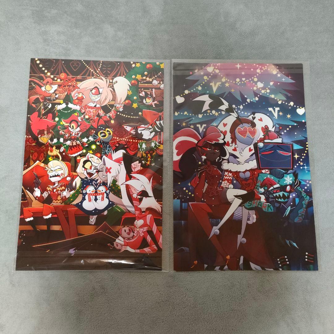 新品未使用 ハズビンホテル 海外公式ショップ クリスマス ポスター 2点セット