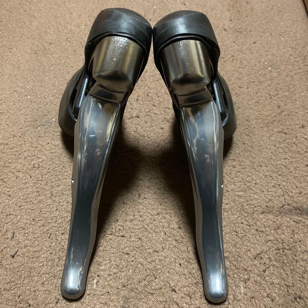 シマノSTIレバー左右　ST-5700 １０５　やや使用感あり