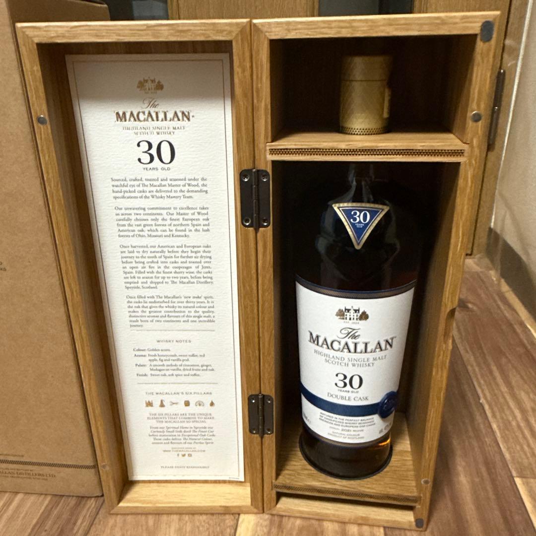 マッカラン 30年 ダブルカスク 2021年リリース - オリジナルボトル1本