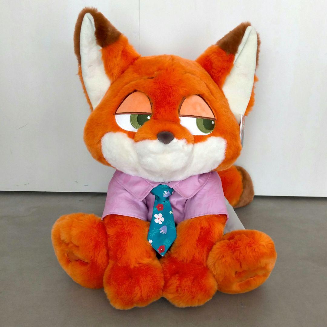 ズートピア ニック・ワイルド ぬいぐるみ 50cm・ブランケット付き