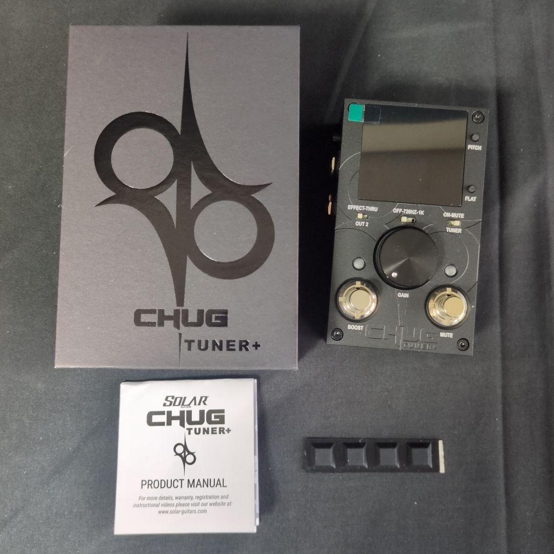極美品 Solar Guitars CHUG TUNER+ 多機能チューナー