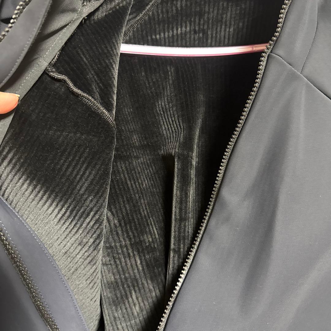 本日限定SALE！OAKLEY フード付き裏地ベロア上下BLACK 美品！