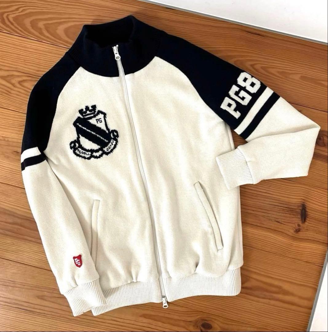 PEARLY GATES パーリーゲイツ ニットフルジップパーカー　0