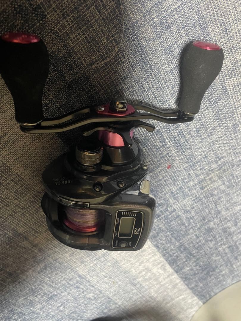 ダイワ　紅牙　両軸カウンター