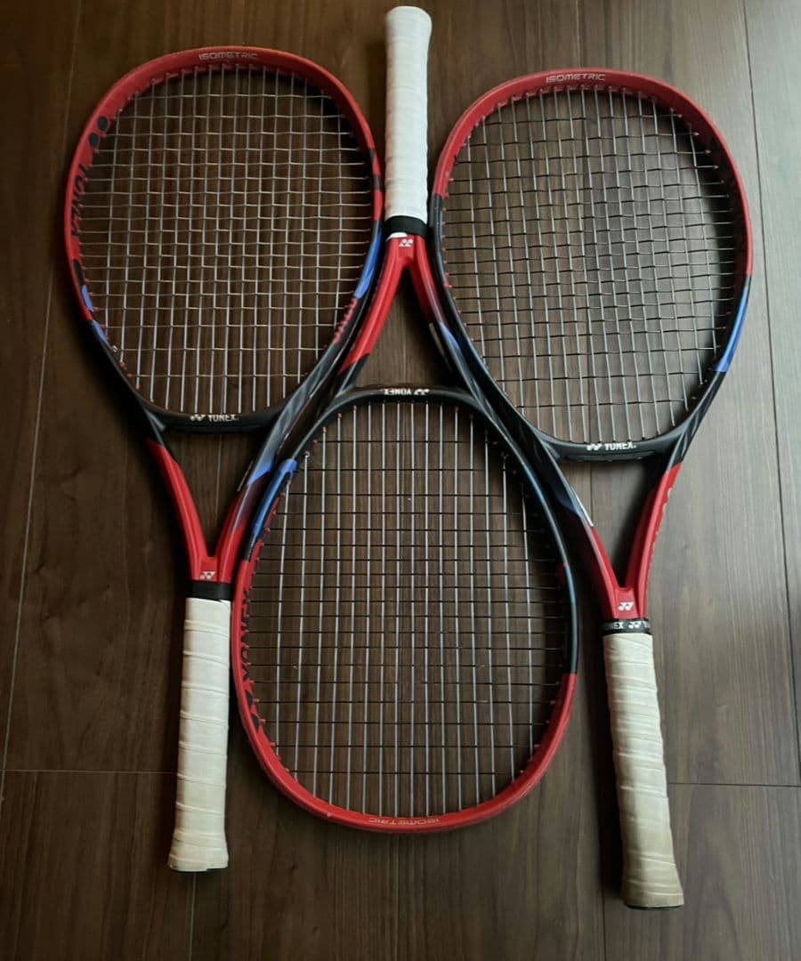 【美品】YONEX VCORE 100 【Ｇ1】 3本