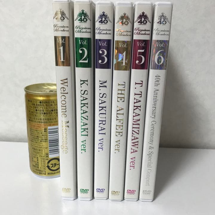 ALFEE 40th Anniversary DVD Vol.1〜Vol.6