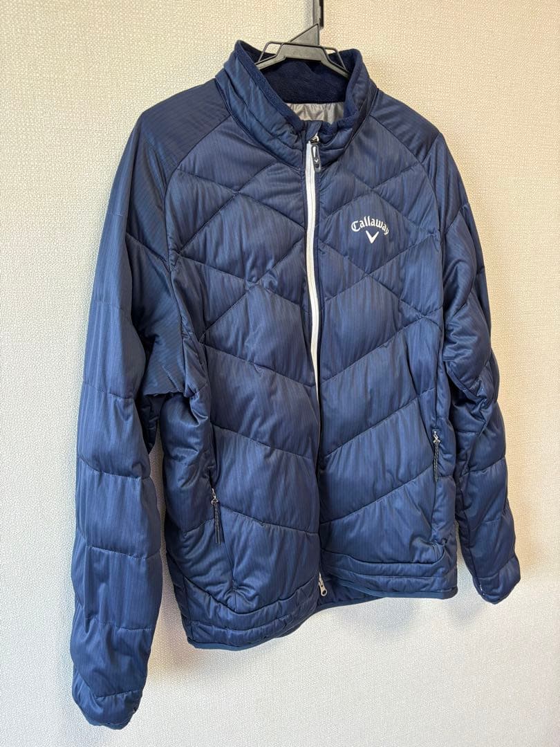 Callaway ネイビー キルティングジャケット