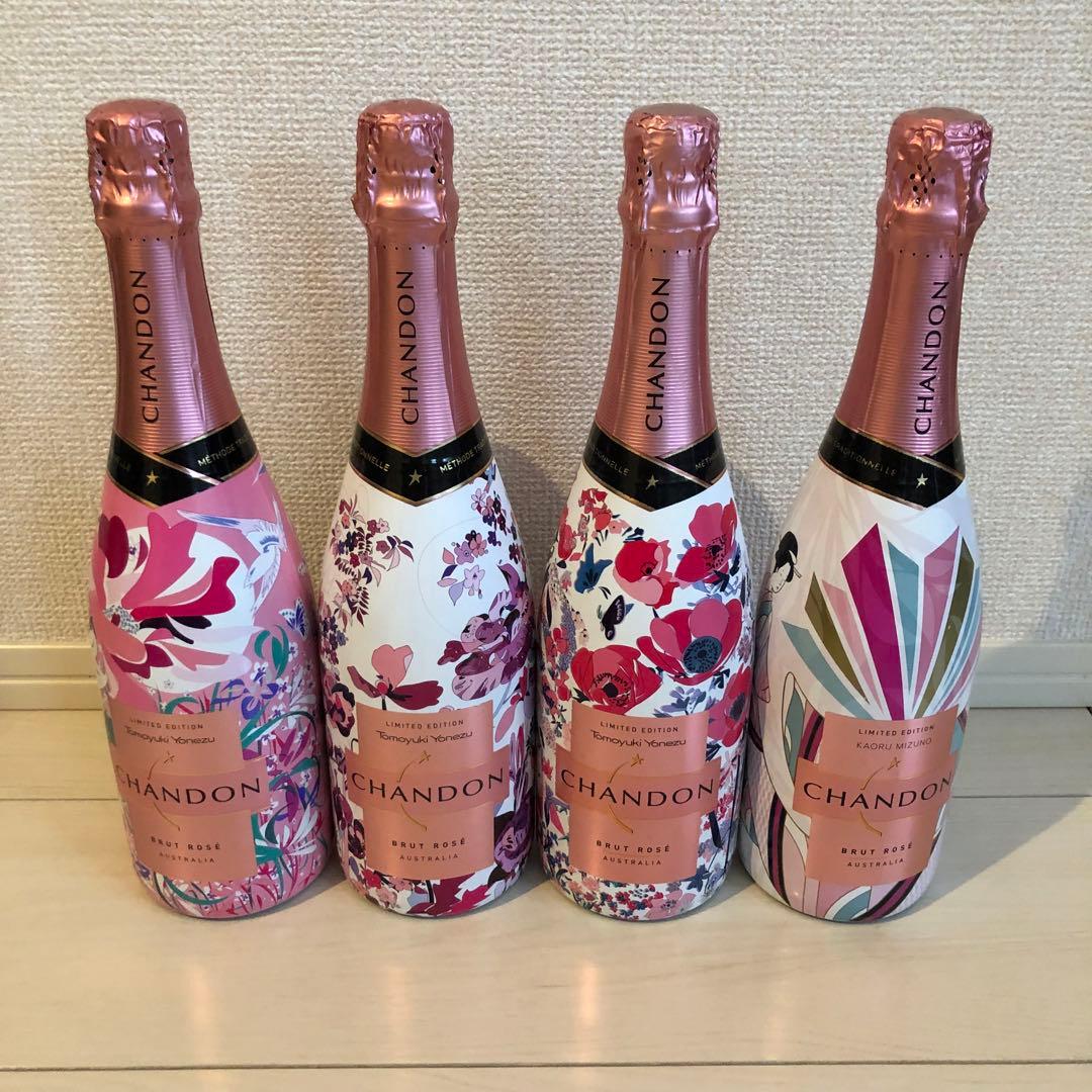 シャンドン ロゼ　限定デザインボトル　750ml ４本セット