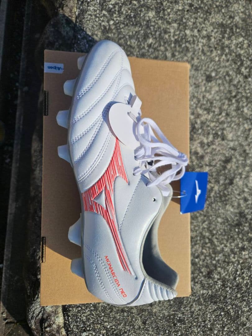 Mizuno Morelia Neo III ホワイト/レッド