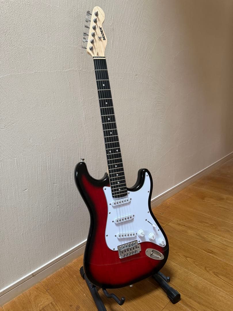 エレキギター・アンプセット シールド付き 初心者におすすめ！