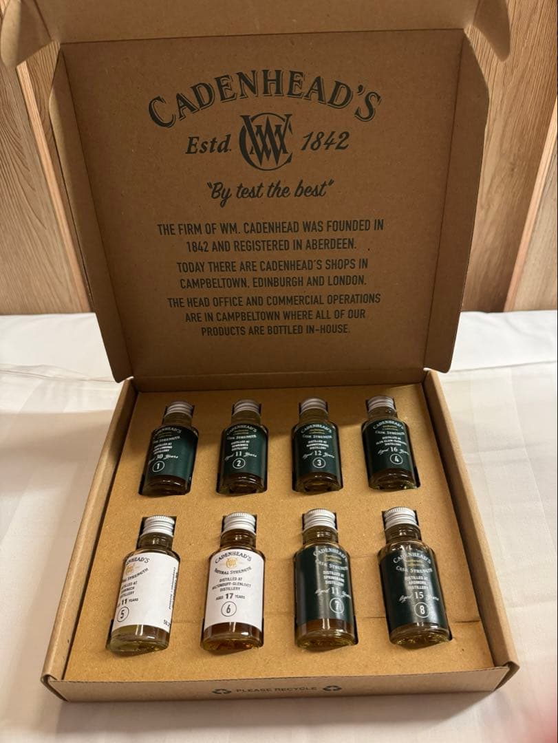 CADENHEADS ケイデンヘッド　テイスティングセット