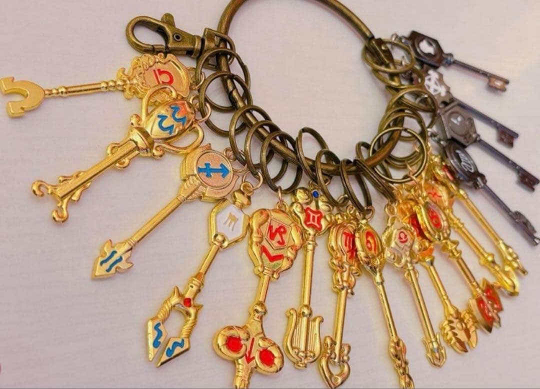 フェアリーテイル ルーシィ 精霊の鍵 全種セット キーホルダー コスプレ