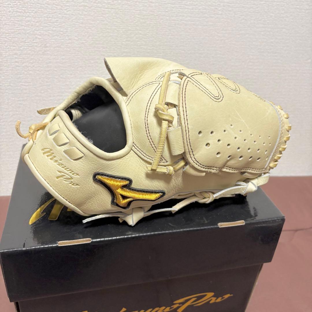 【未使用品】ミズノプロ★軟式用グローブ★5DNAテクノロジー★投手用★おまけ付★