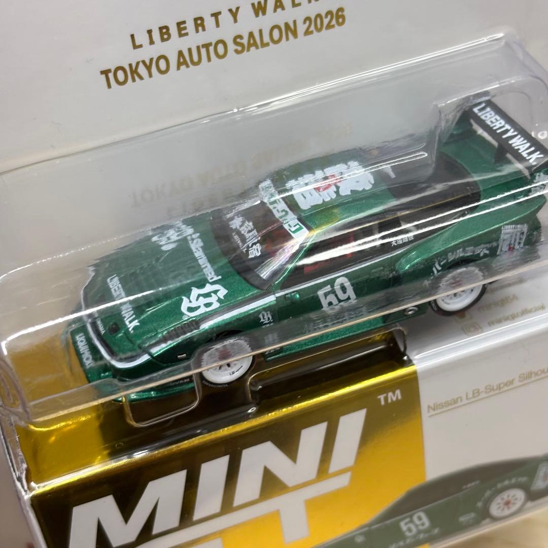 MINI GT Tokyo Auto Salon 日産 LBWK 180SX