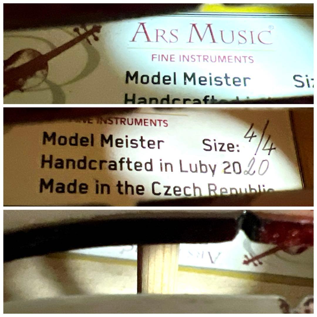 【美品】ARS Music Meister 4/4 バイオリン 2020年製