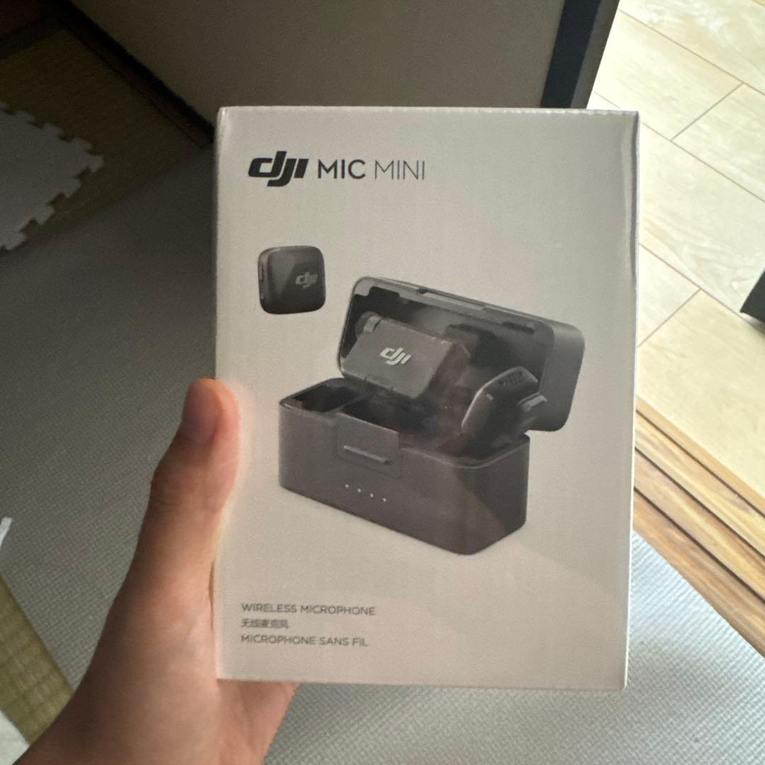 DJI MIC MINI ワイヤレスマイクロフォン