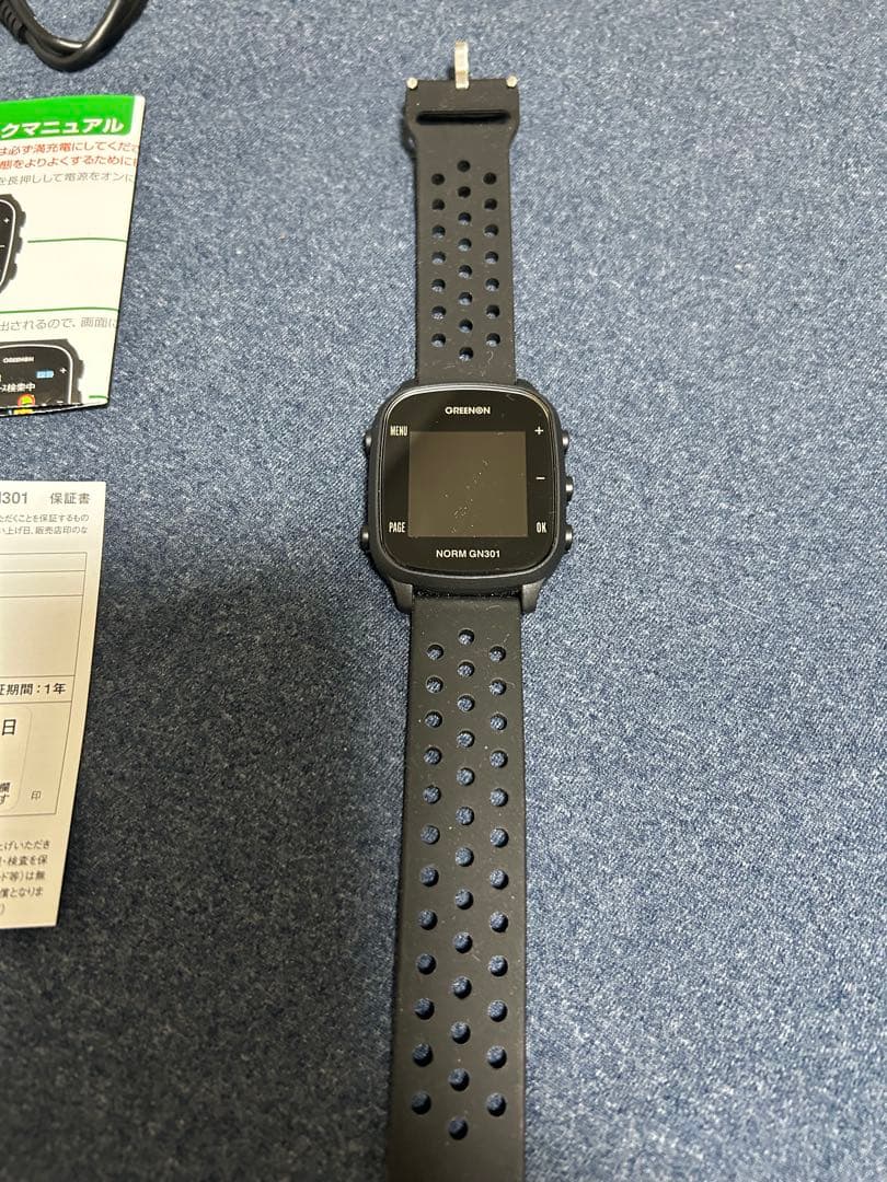 NORM GN301 ゴルフウォッチ　GREENON グリーンオン