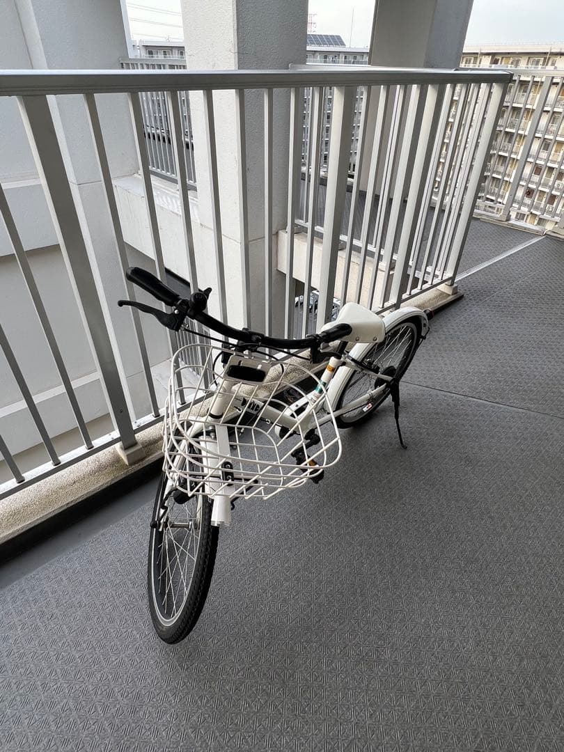 【6/10までに受け渡し希望】ブリヂストンビッケ22インチホワイト・白bikke